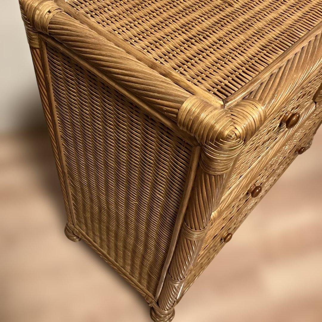 籐　チェスト　ラタン製品