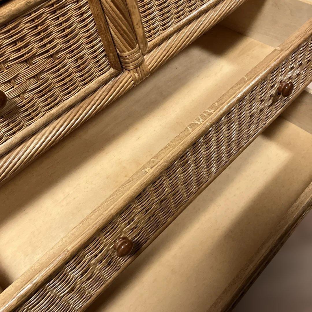籐　チェスト　ラタン製品