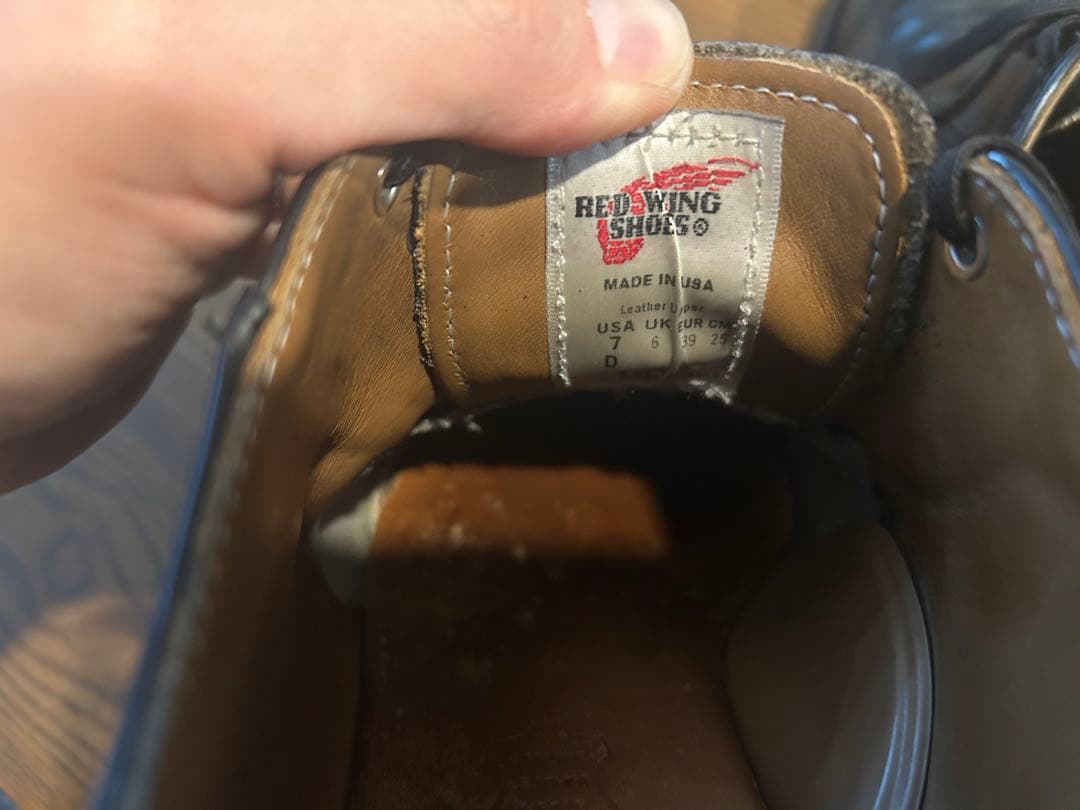 レッドウイング　ポストマン　25.0 ブラック