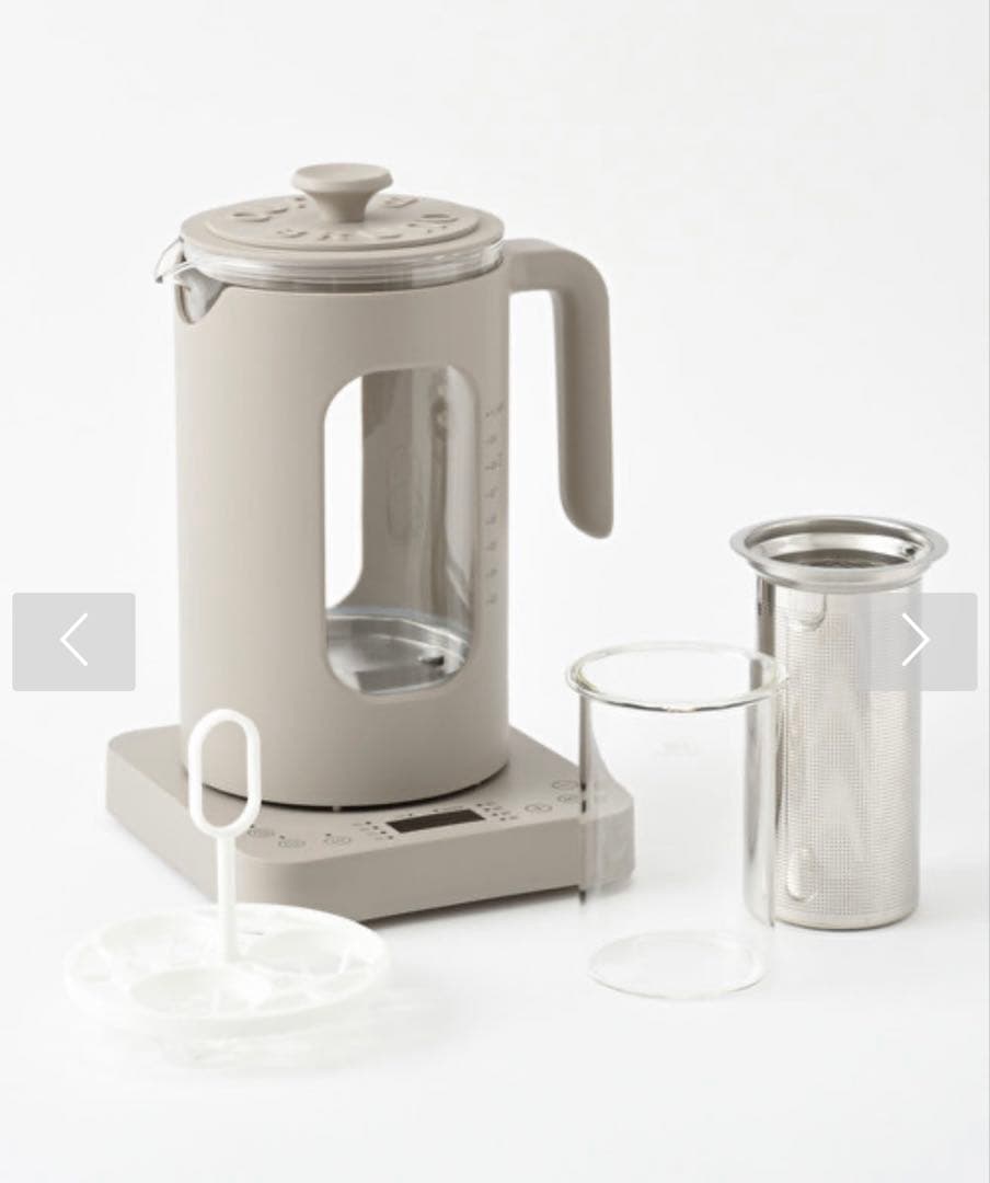 BRUNO 温度調節マルチケトル ウォームグレー