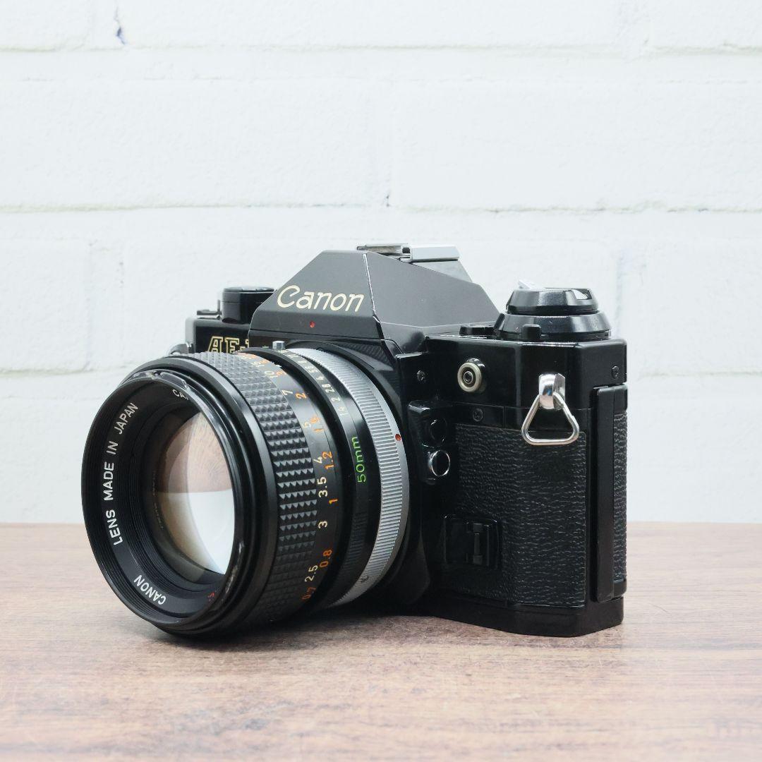 【完動品】AE-1 P black / FD 50mm F1.4 S.S.C.