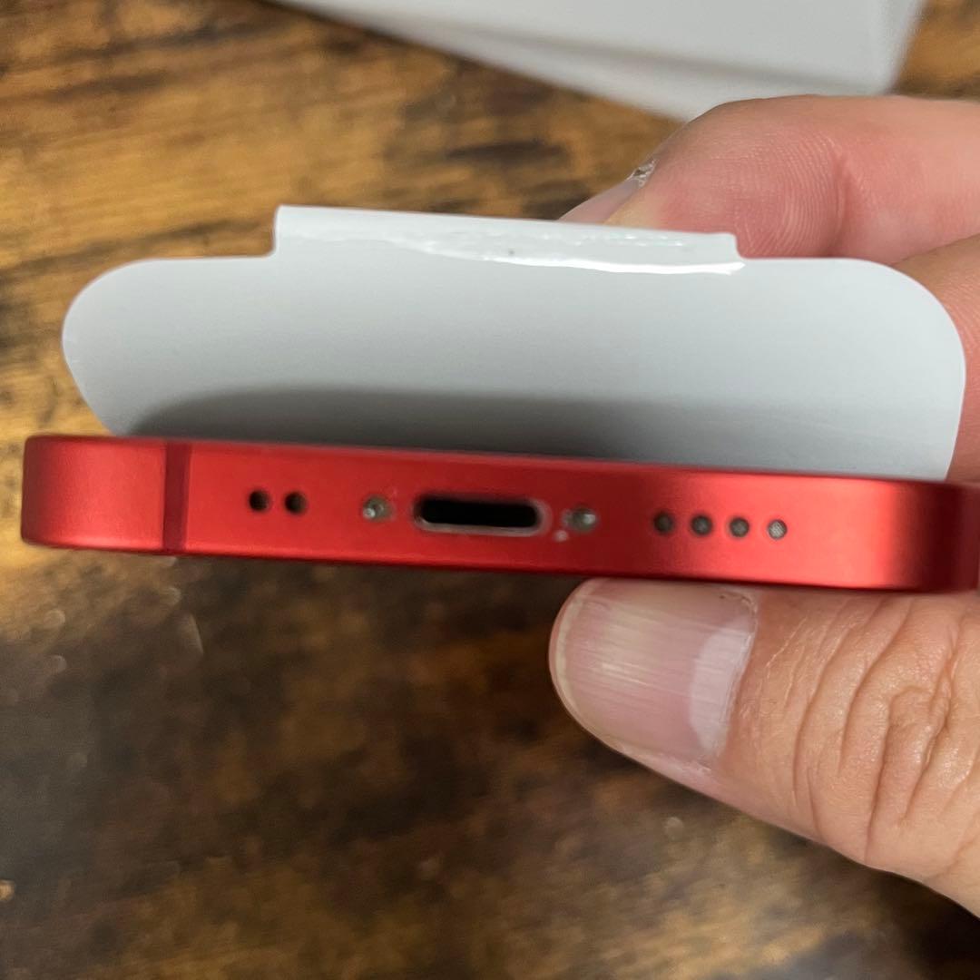 値下げ/SIMフリー/iPhone12mini (赤) 本体 64GB