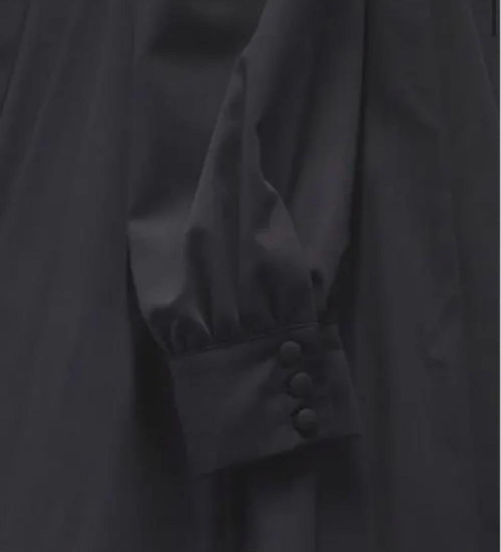 sheglit クロスリボンフレアワンピース　アトリエボズ　ブラック