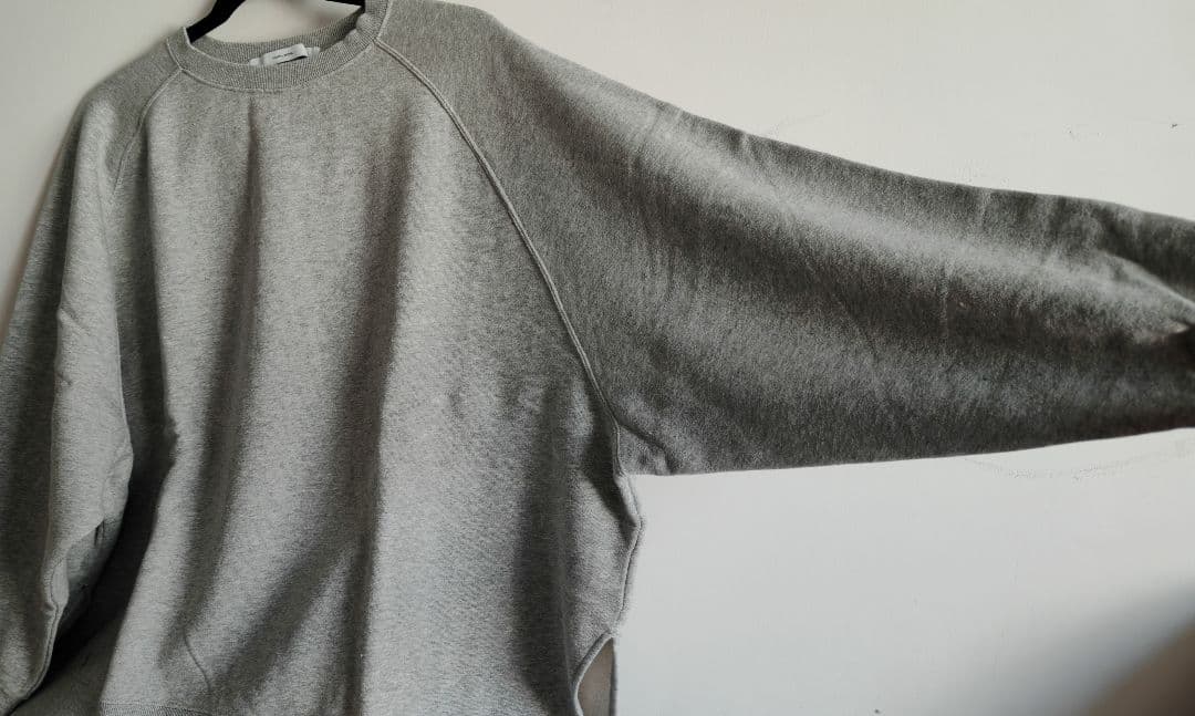 フレームワーク　ラグランポンチョスウェット グレー　　　　 13-3