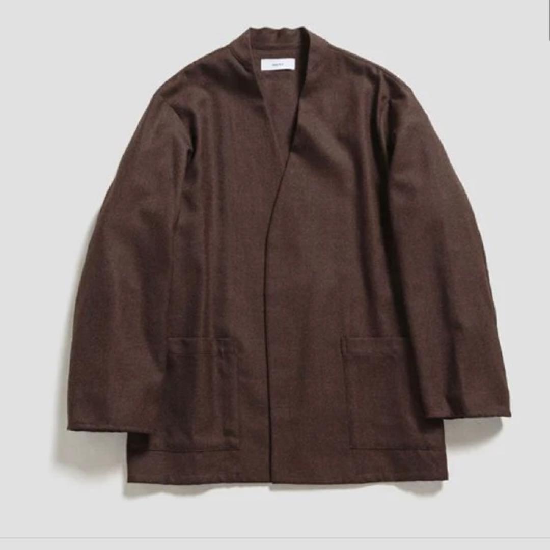 marka 20aw LAPELLESS SHIRT JACKET サイズ1