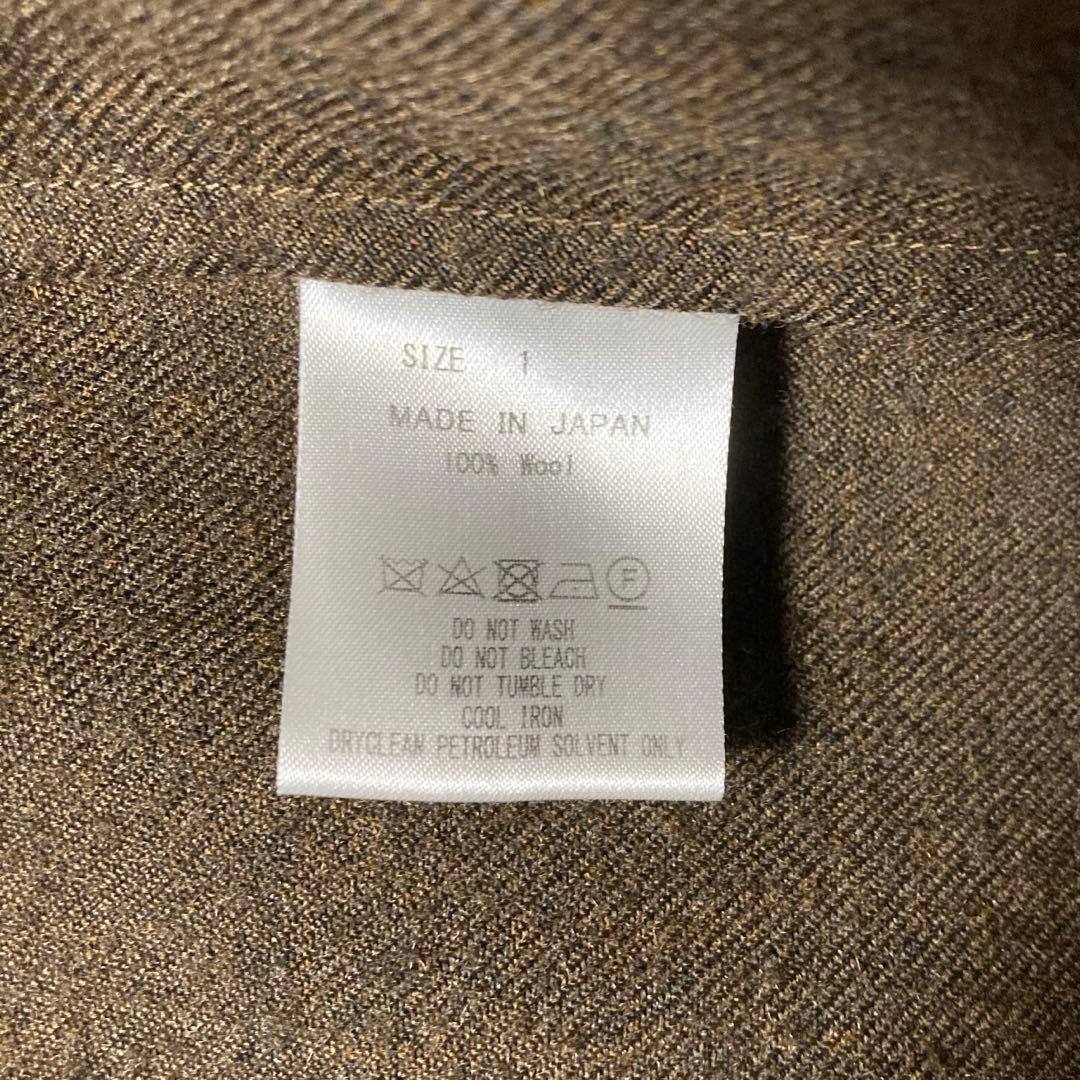 marka 20aw LAPELLESS SHIRT JACKET サイズ1