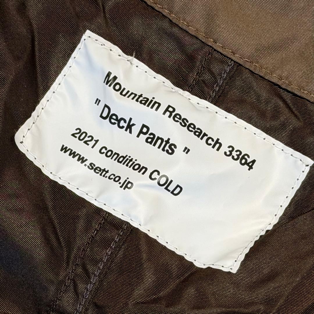 Mountain Research Deck Pants オーバーオール