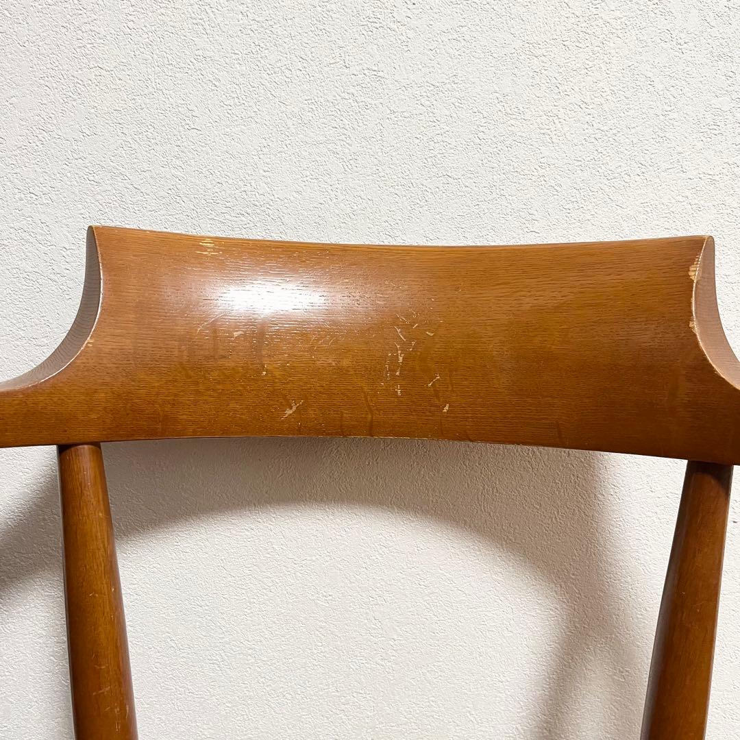 【美品】飛騨産業　クレセント　アームチェア　HIDA CRESCENT ①