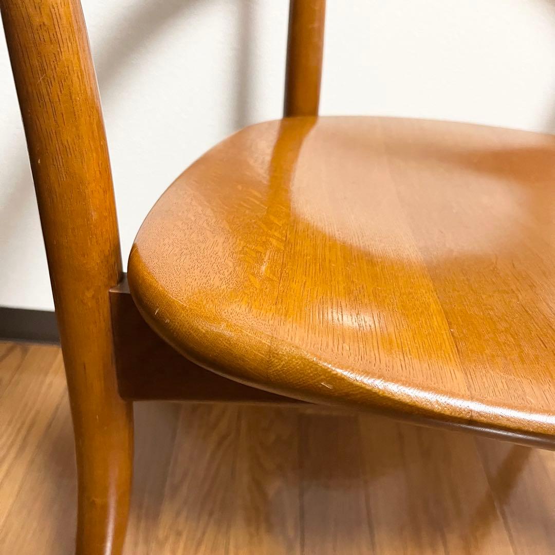 【美品】飛騨産業　クレセント　アームチェア　HIDA CRESCENT ①