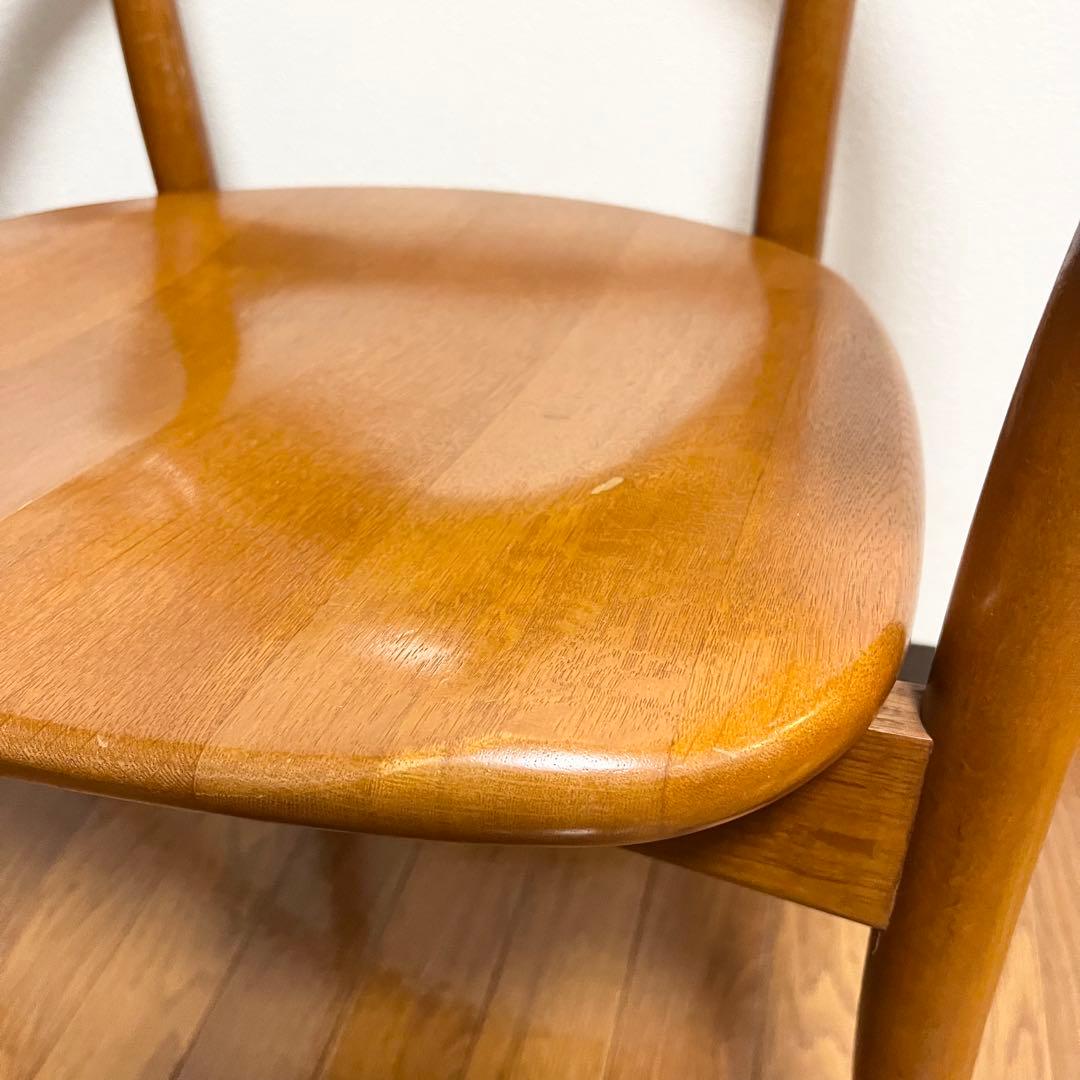 【美品】飛騨産業　クレセント　アームチェア　HIDA CRESCENT ①