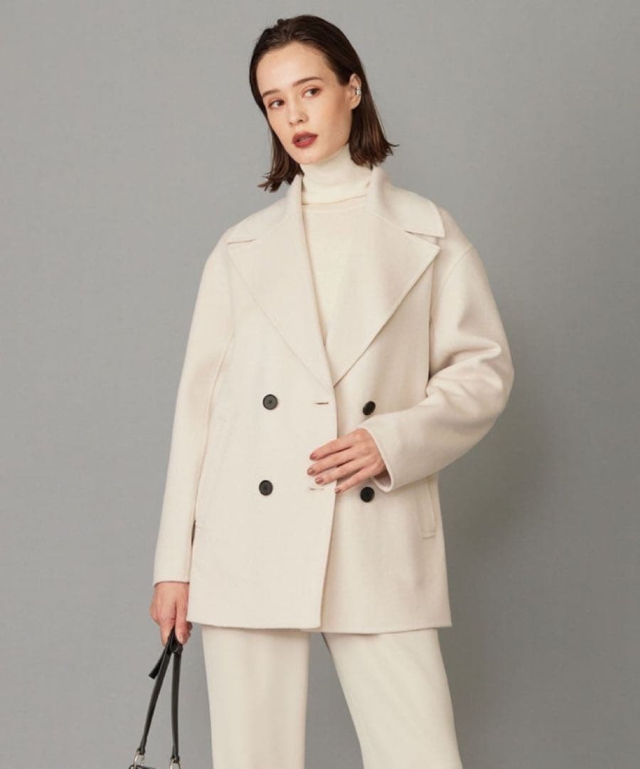 ICB アイシービー　ウールリバー Pコート