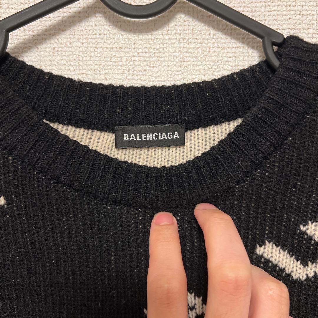 BALENCIAGAバレンシアガ、ニット、セーター、メンズ