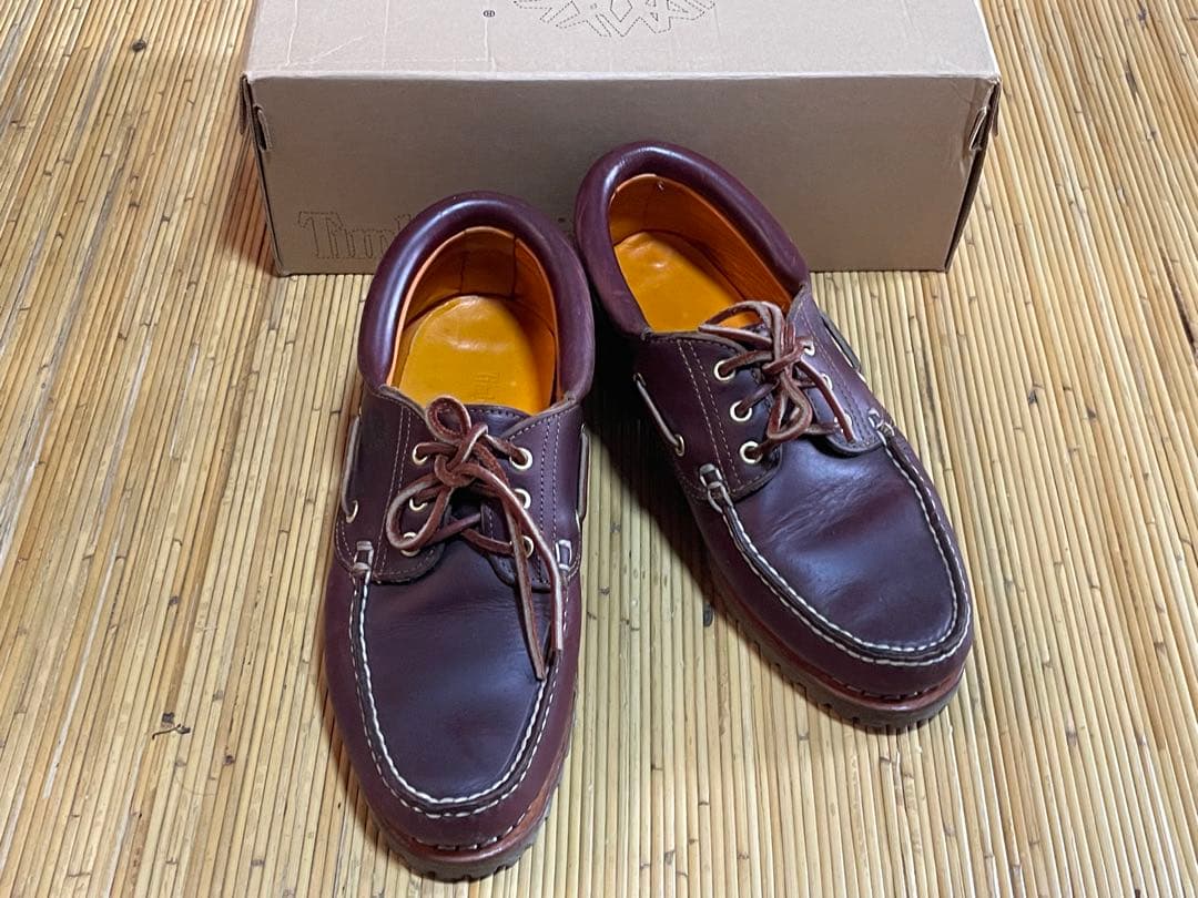 Timberland モカシンシューズ 9 ダークブラウン