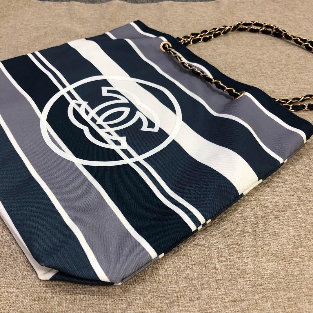 ノベルティストライプ トートバッグ非売品