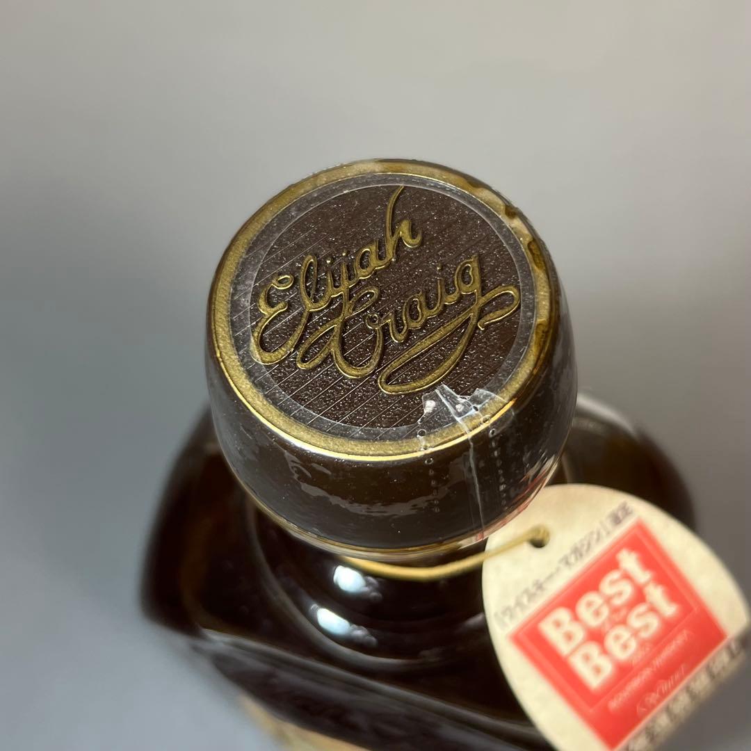 未開栓 古酒 エライジャクレイグ 12年 ウイスキー 箱付 希少