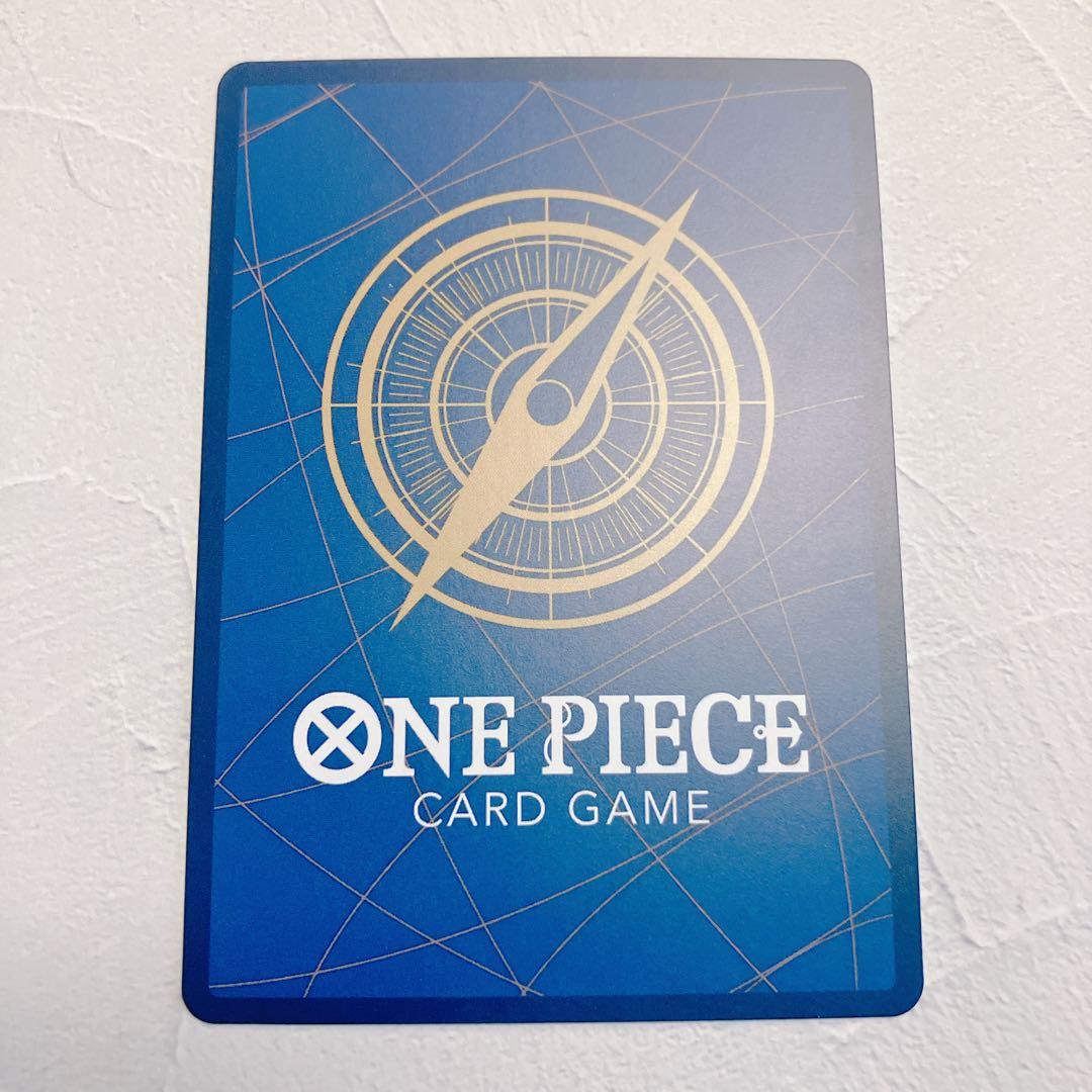 ONE PIECE ワンピース カード パラレル SP スモーカー&たしぎ 赤