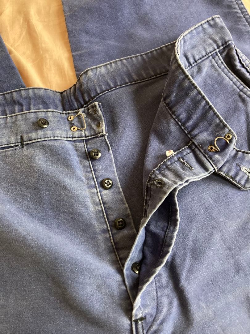 50s 60s フレンチ モールスキンパンツ グッドサイズ