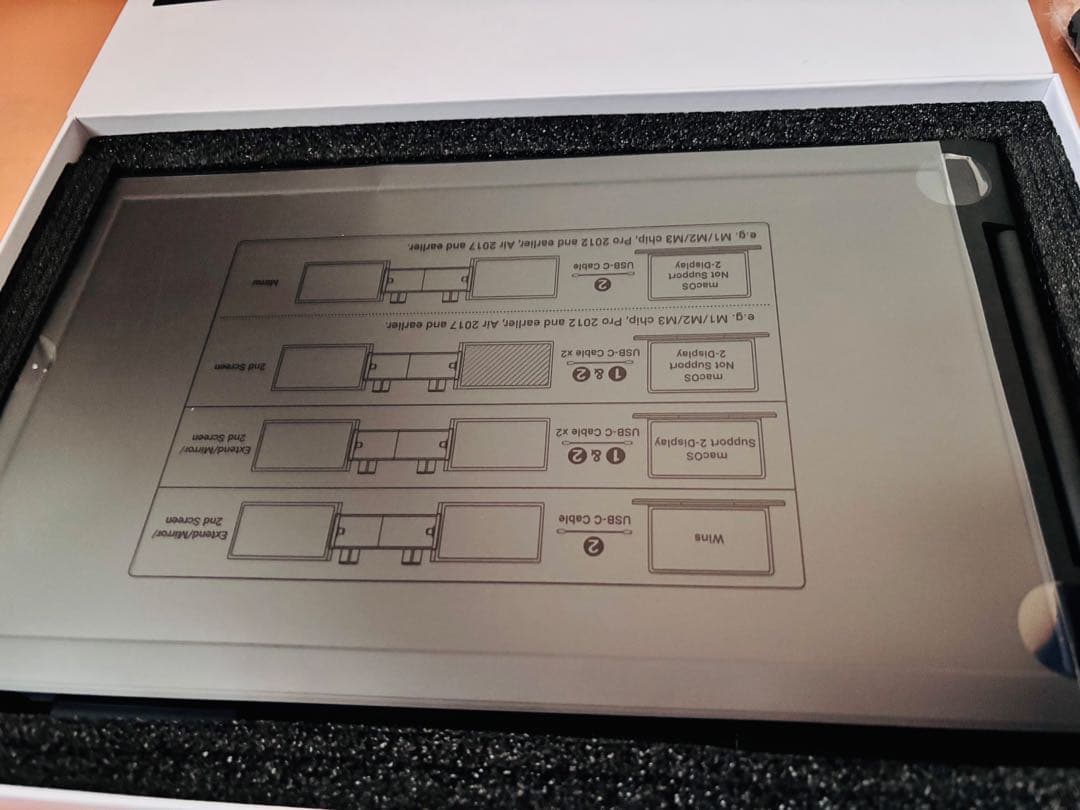 未使用★ KEEPTIME デュアルディスプレイ フルHD（1920×1080）