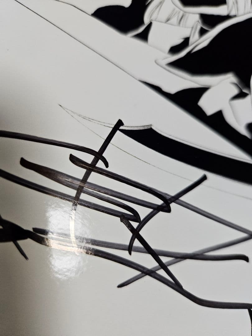 BLEACH 久保帯人先生直筆サイン入りイラスト