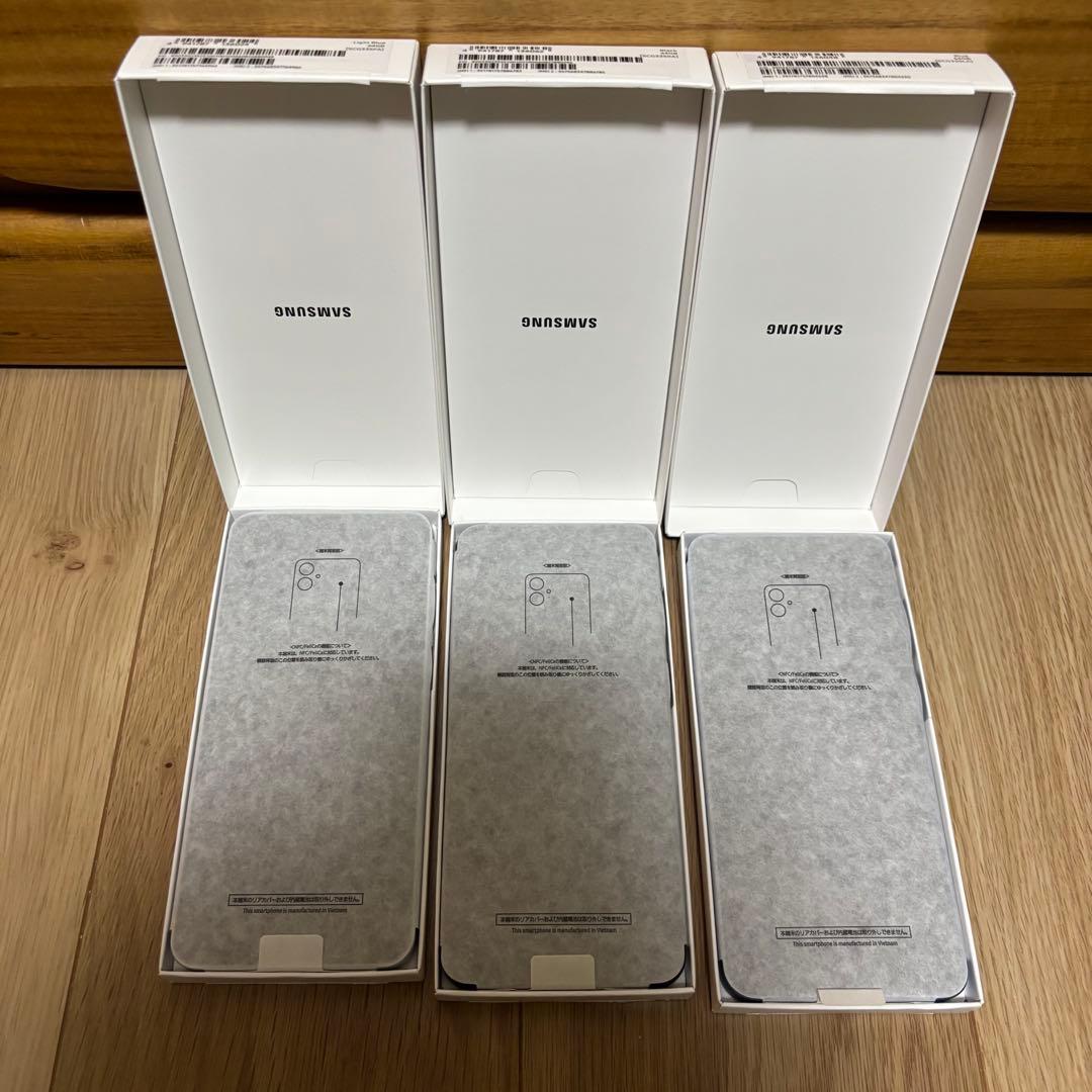 Samsung Galaxy A25 5G 3台セット　UQモバイル