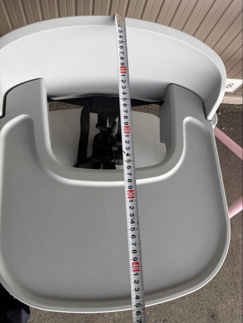 K694 ヤトミ NOVUS ベビーチェア グレー 041023/HC1407