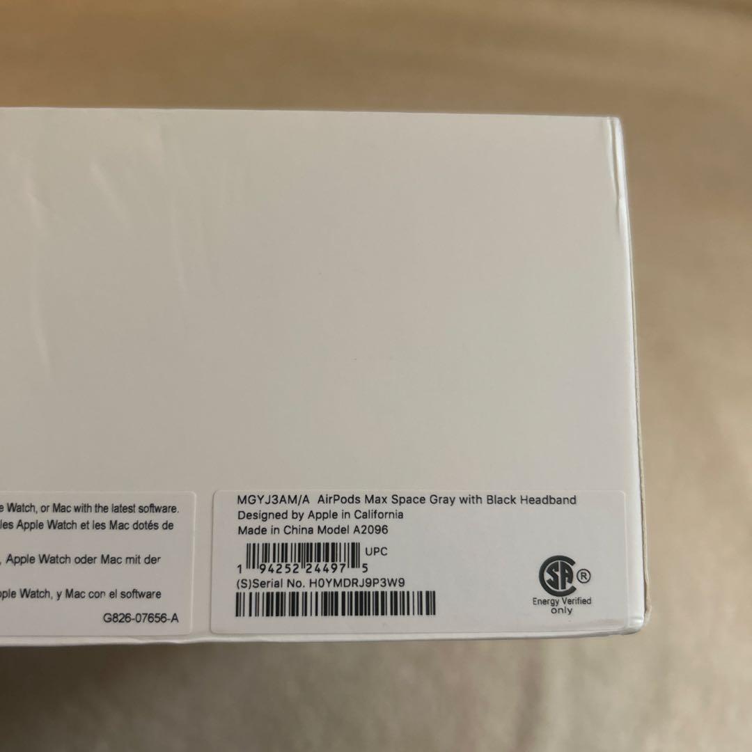 Apple AirPodsMax 第1世代 スペースグレー