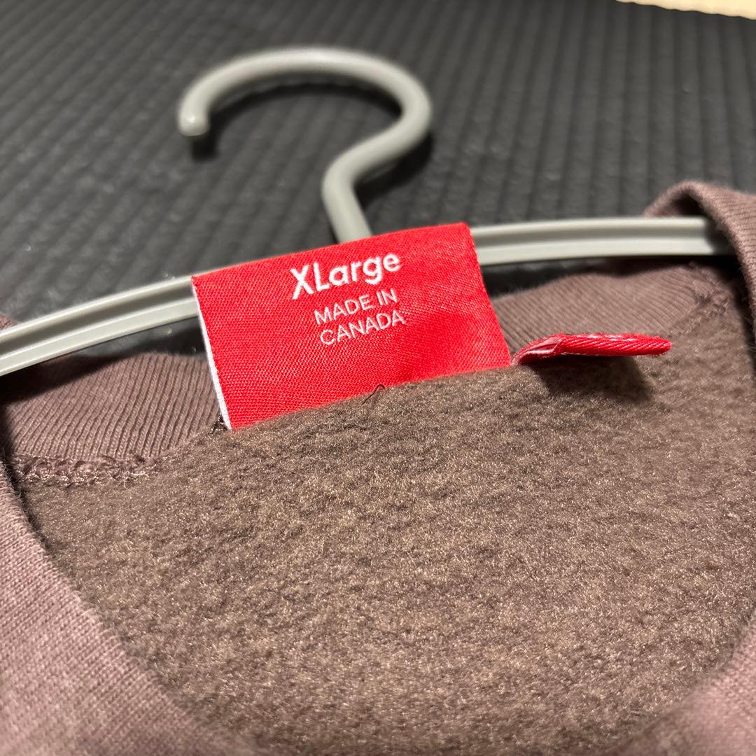 Supreme ブラウン クルーネック トレーナー