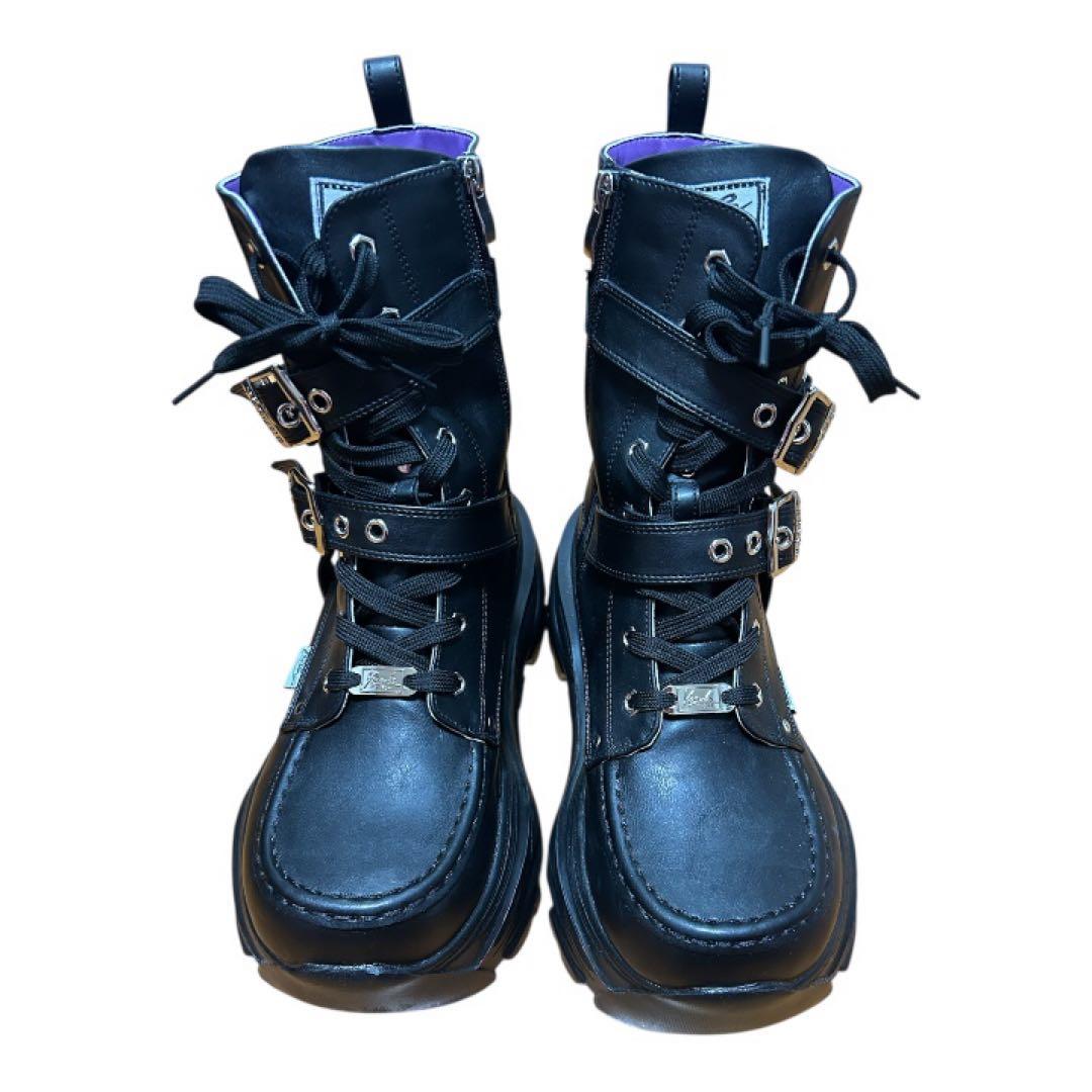 ヨースケ YOSUKE 厚底ブーツ ソール高さ8cm パンク 地雷系 Y2K