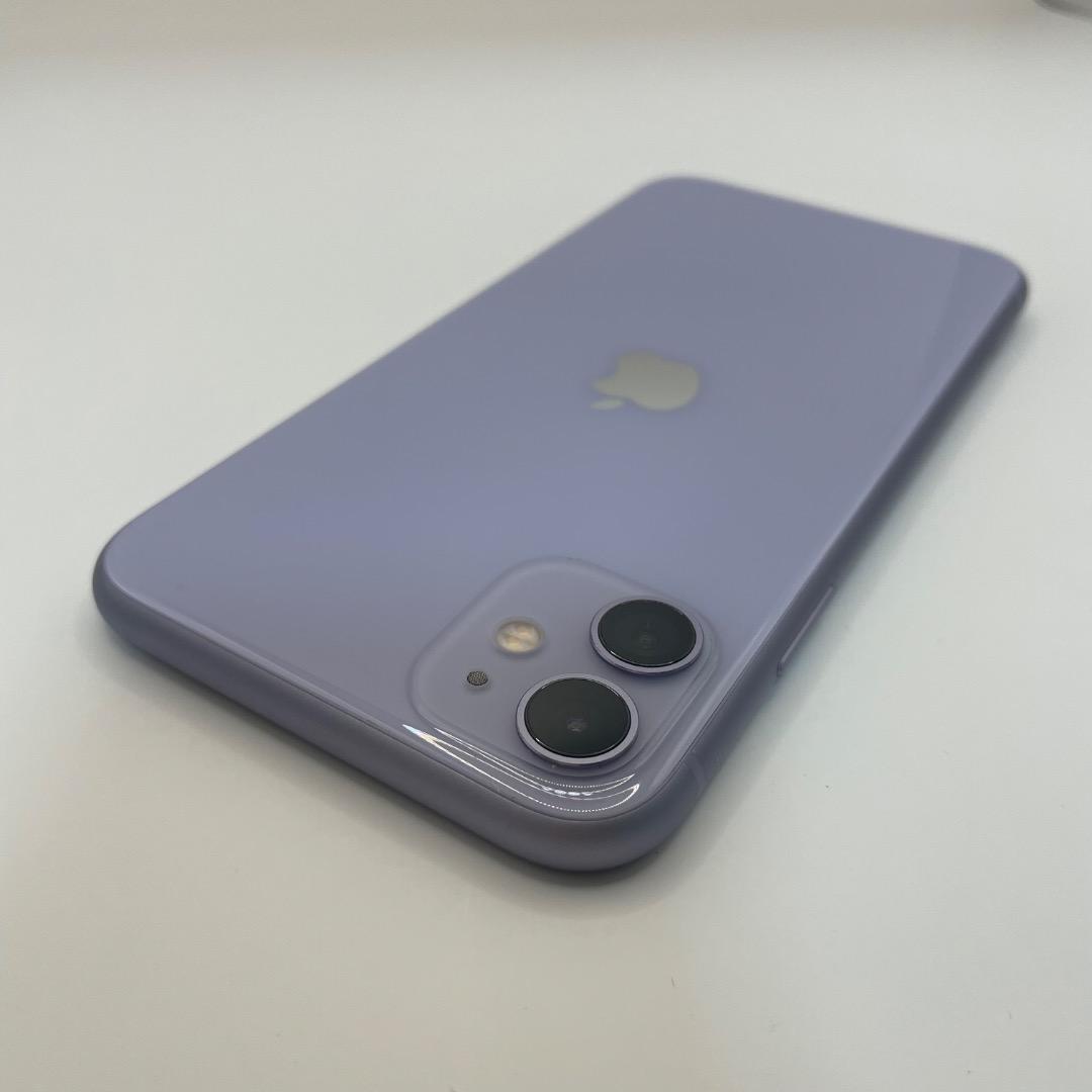 美品✨iPhone11 64GBパープル　バッテリー新品100％