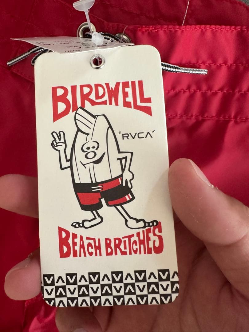 RVCA レッド水着 サイズ28