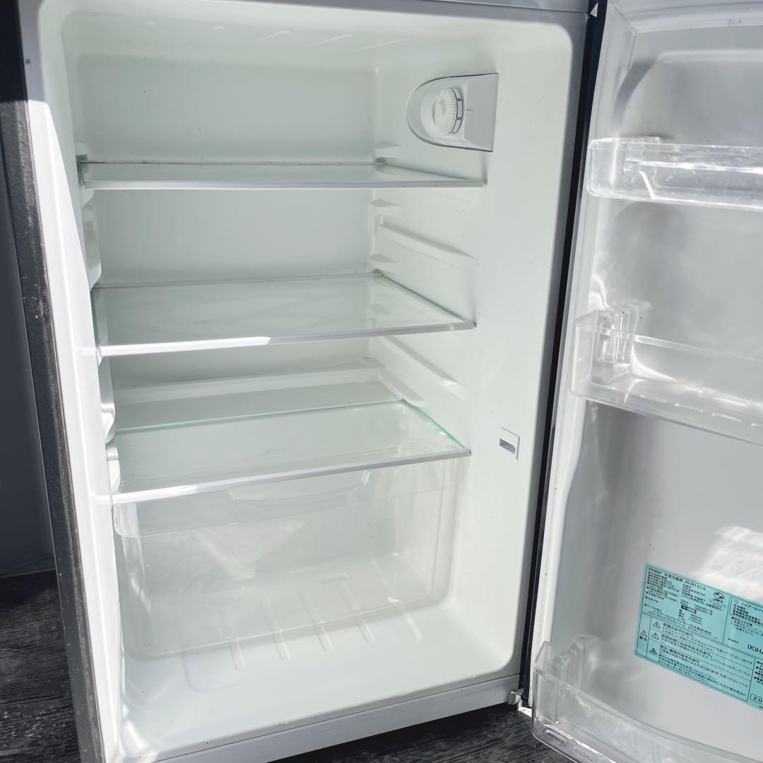 203取付無料！完動品！スタイリッシュブラック小さめ冷蔵庫洗濯機炊飯器電子ケトル