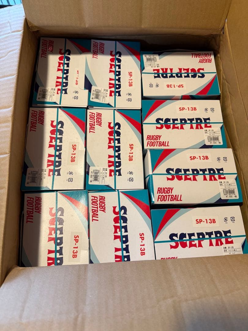 ラストです【新品2球】セプター SCEPTRE ラグビーボール 5号球