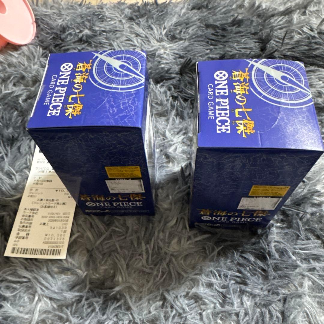 ワンピースカード 蒼海の七傑 OP-14 未開封BOX×2