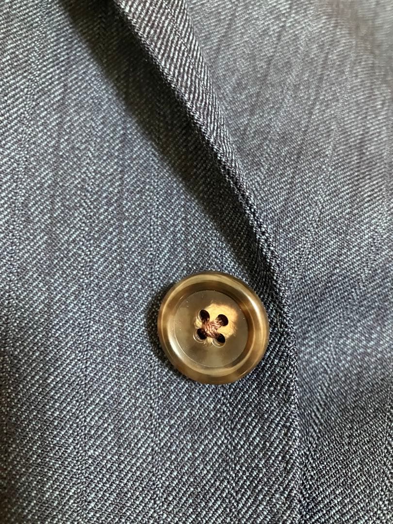 麻布テーラー スリーピーススーツ ダークブルー