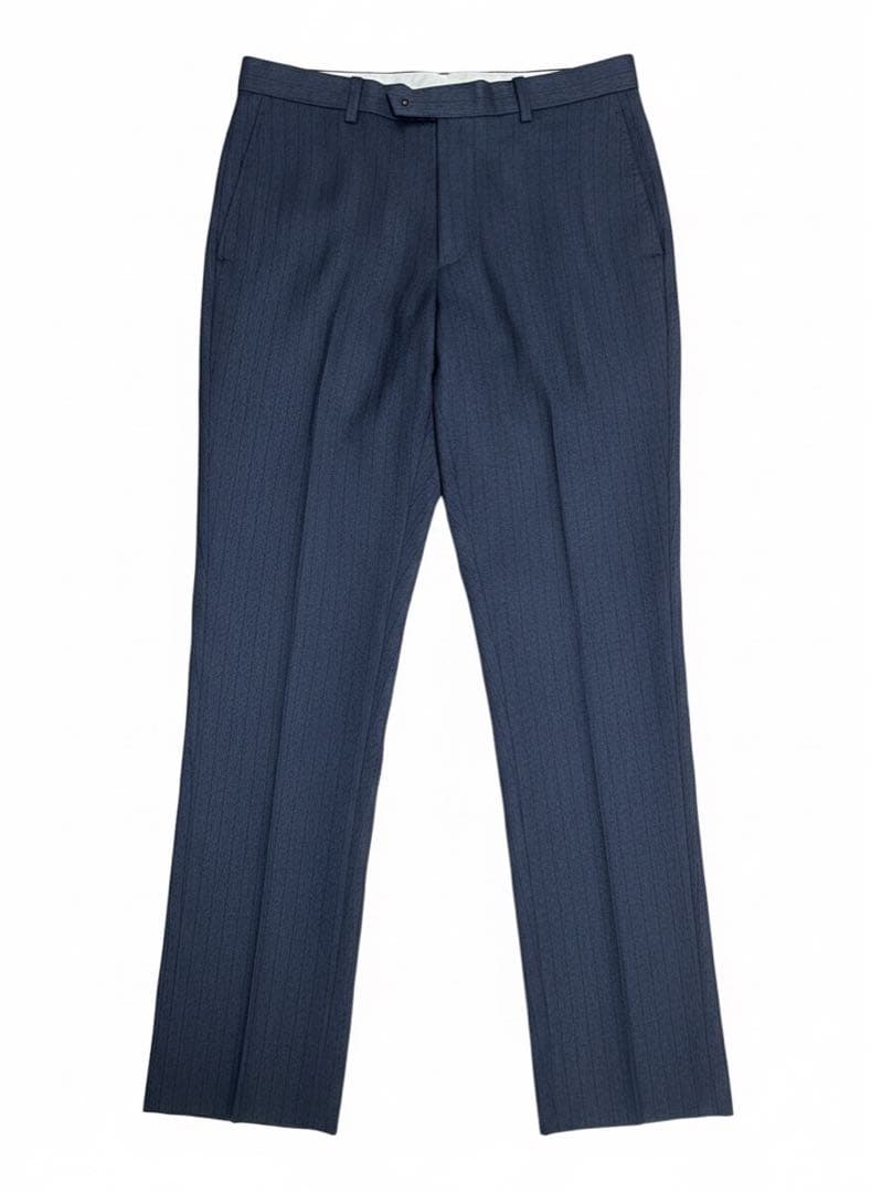 麻布テーラー スリーピーススーツ ダークブルー