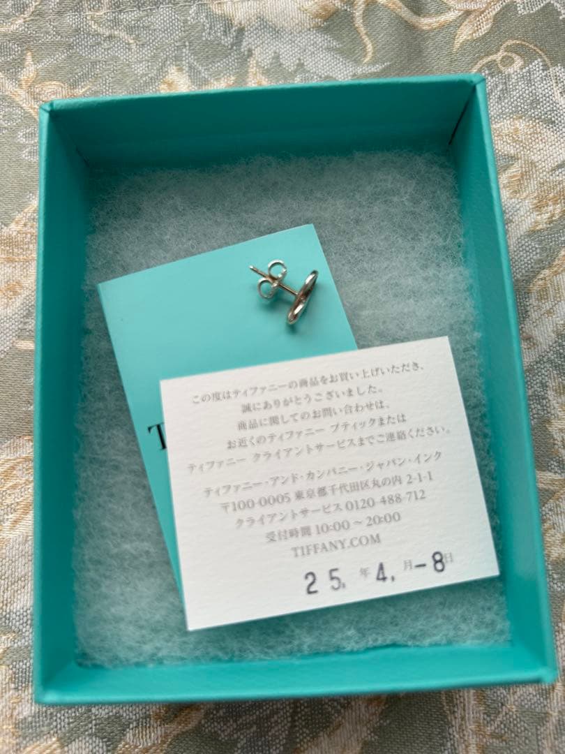 Tiffany & Co. インフィニティデザインピアス　片耳