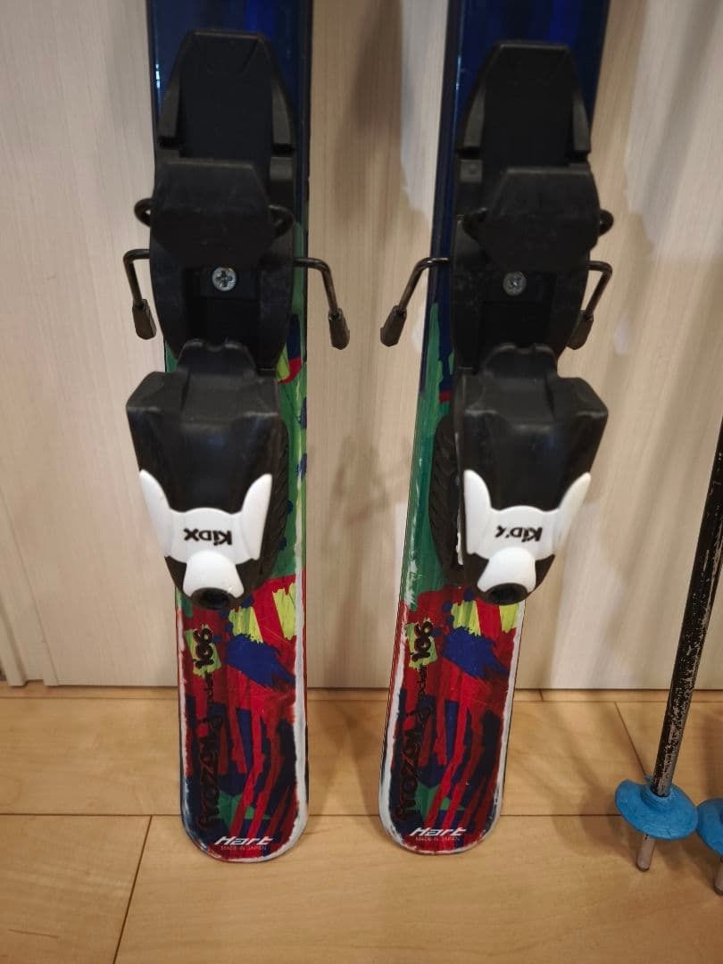 Hart キッズ スキー板 &ストック&ブーツ