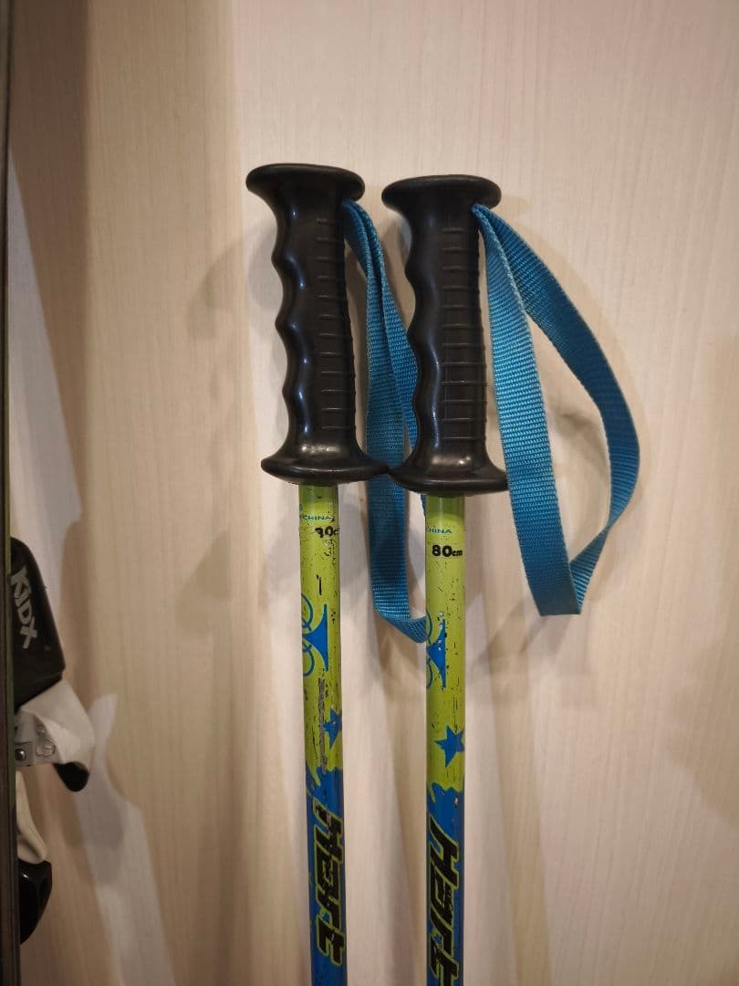 Hart キッズ スキー板 &ストック&ブーツ