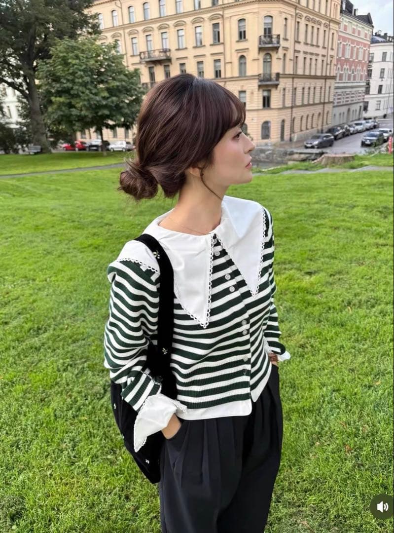 新品タグ付 Bibiy. PATTY PILGRIM TOP カーディガン