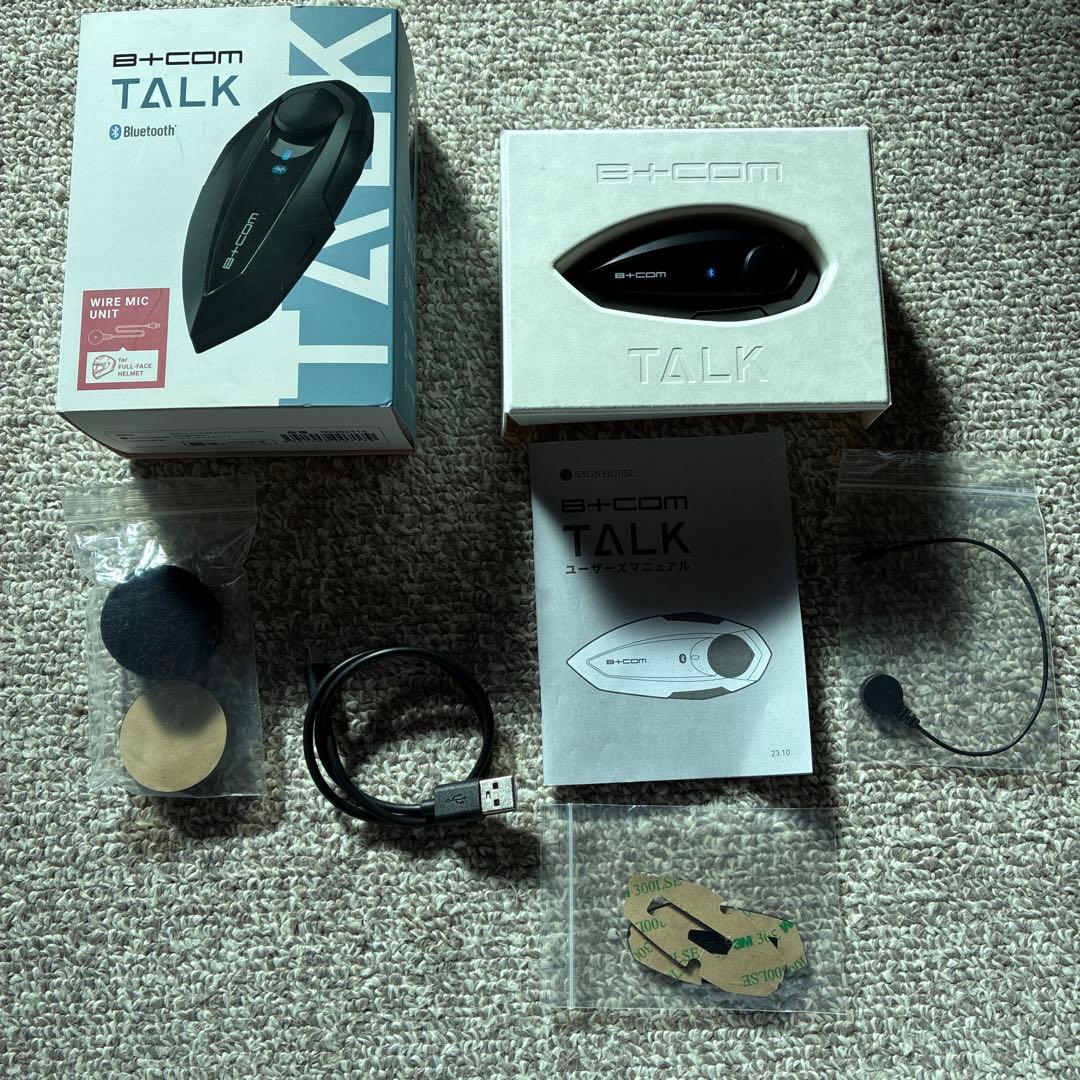 B+COM TALK Bluetooth ビーコムトーク　ビーコムプレイ