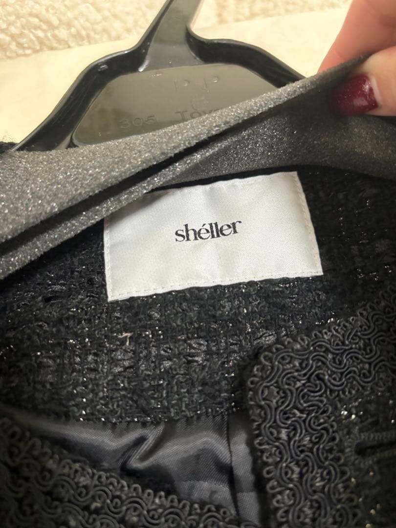 【Jun】sheller ツイードジャケット フリーサイズ