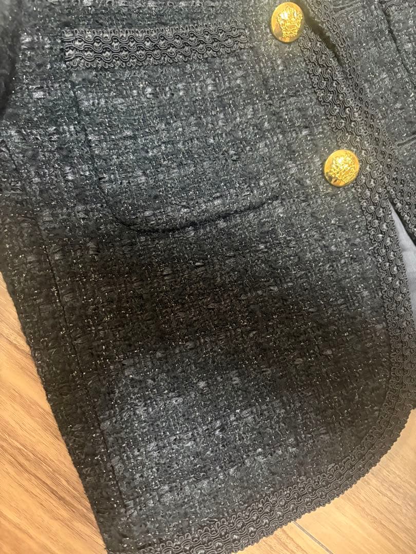 【Jun】sheller ツイードジャケット フリーサイズ