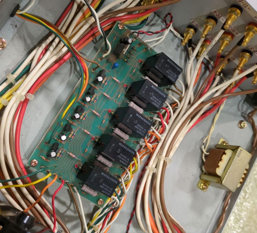 SV-353、サンバレー製自作キットのアンプ、スピーカーセレクター機器