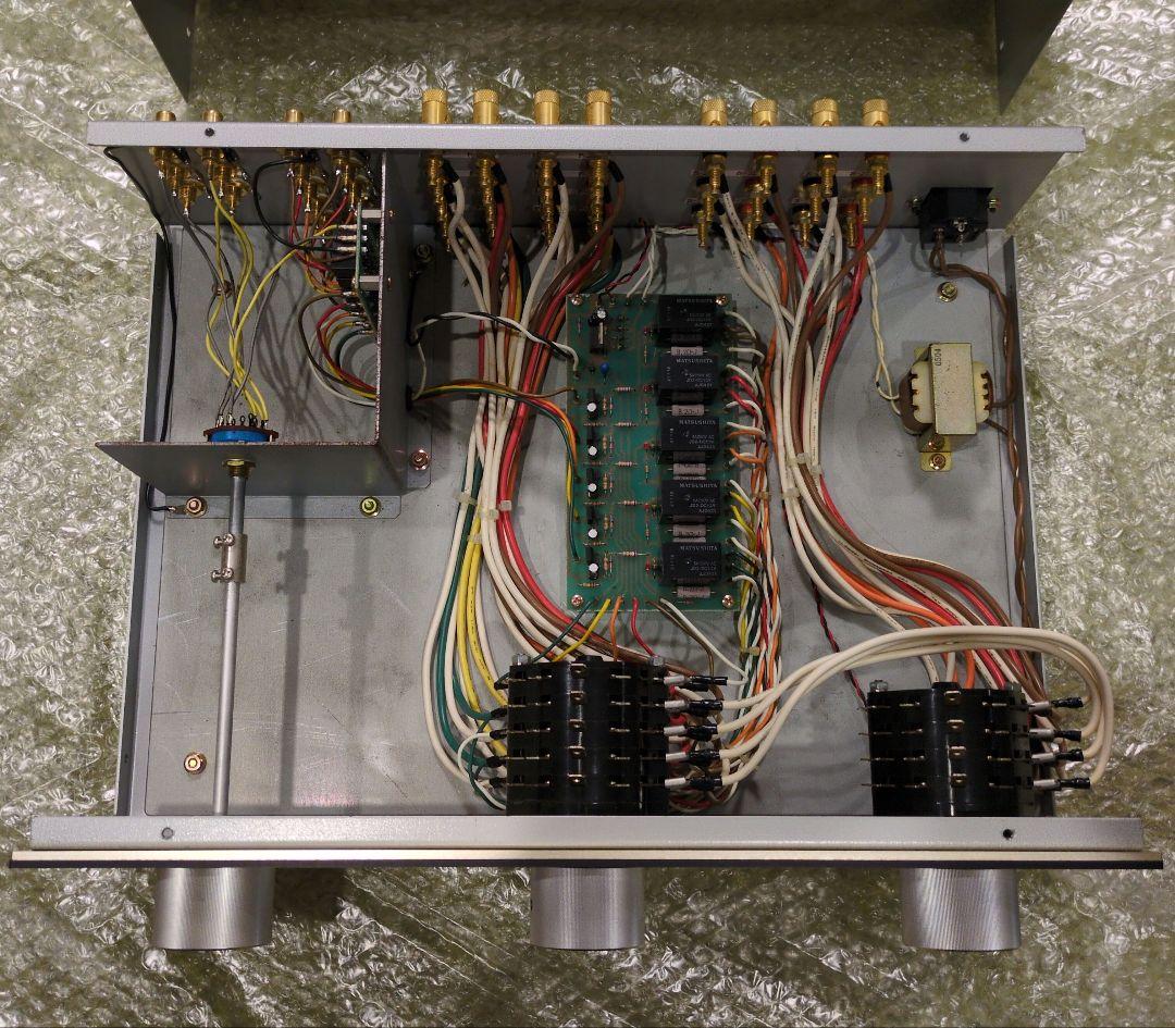 SV-353、サンバレー製自作キットのアンプ、スピーカーセレクター機器