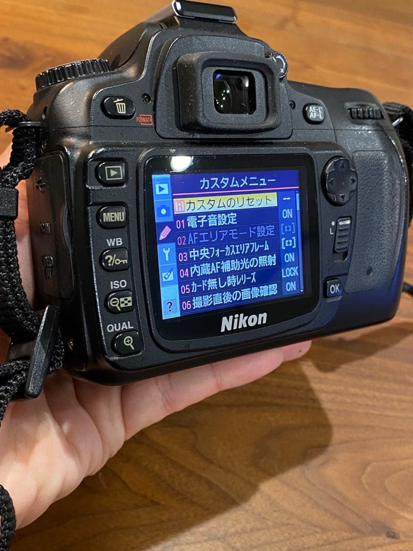 Nikon D80 CCDデジタル一眼ズームニッコール　35-70 MFレンズ付