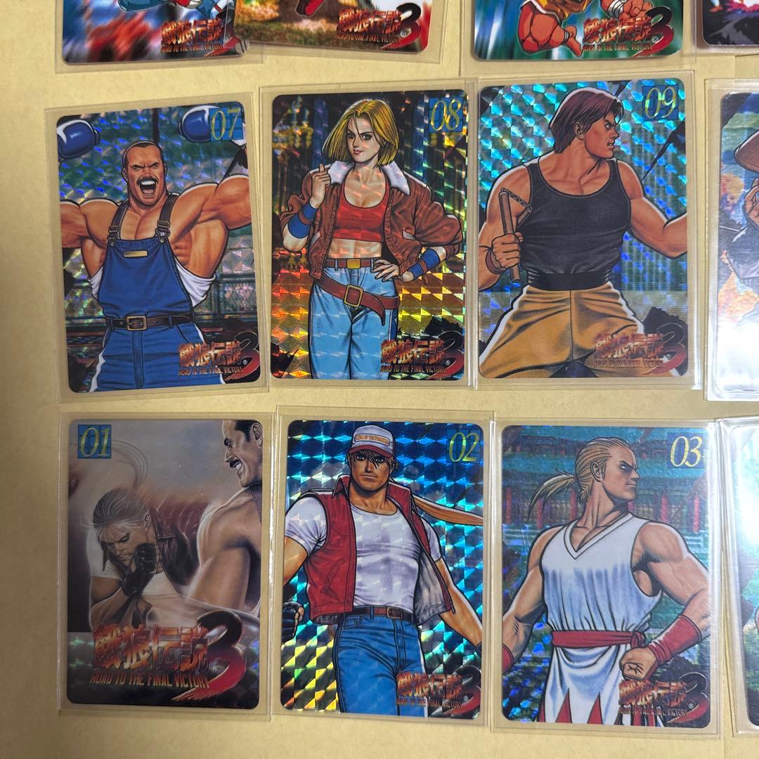 餓狼伝説3 カードダス コスモス SNK YUU 24種　フルコンプ