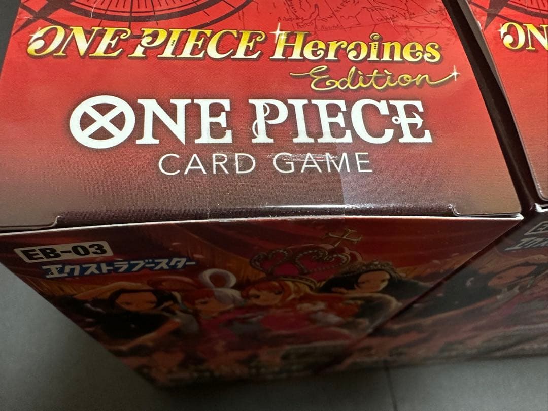 ONE PIECEカードHeroines Edition テープ未開封3box