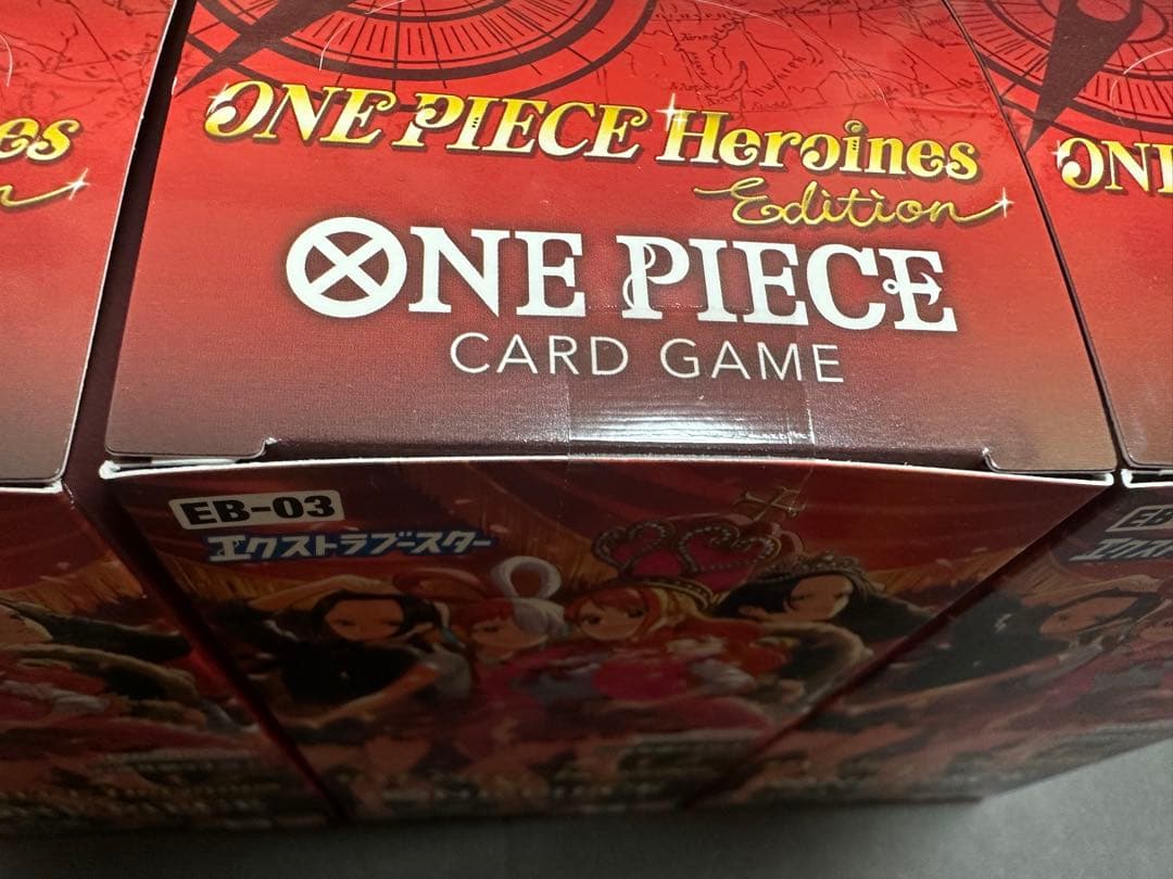 ONE PIECEカードHeroines Edition テープ未開封3box