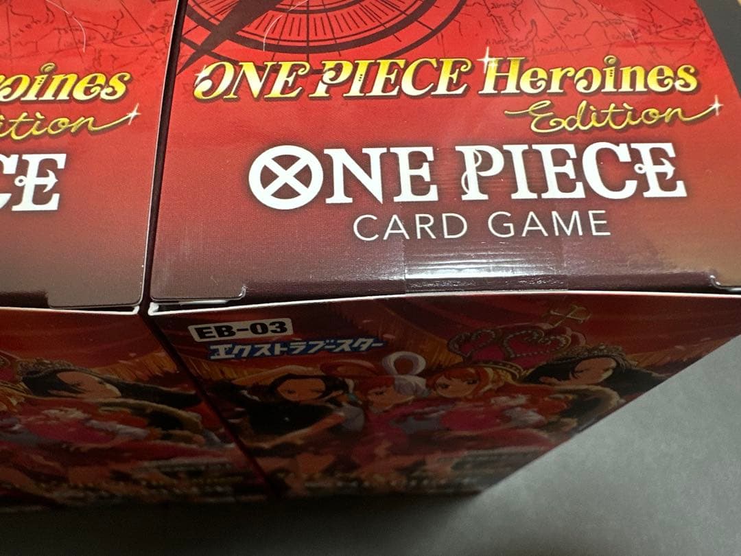 ONE PIECEカードHeroines Edition テープ未開封3box