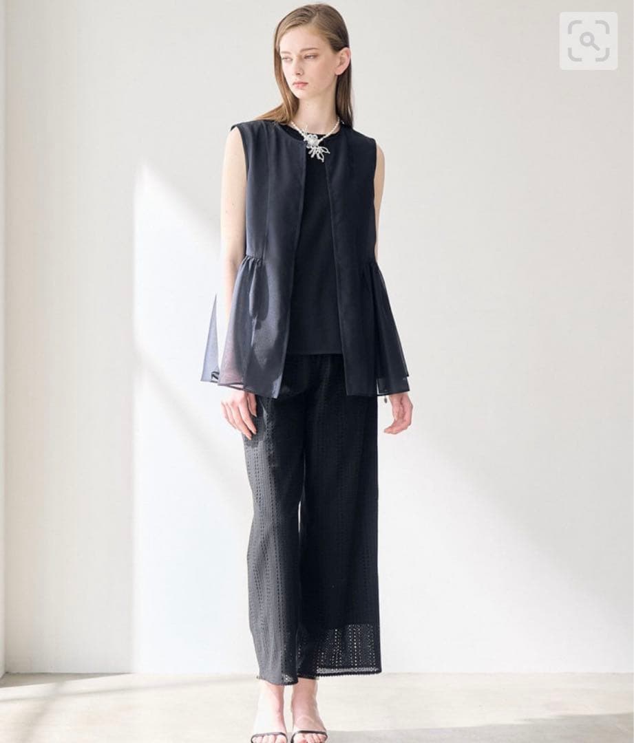 アナイ　オーガンぺプラムギャザージレ